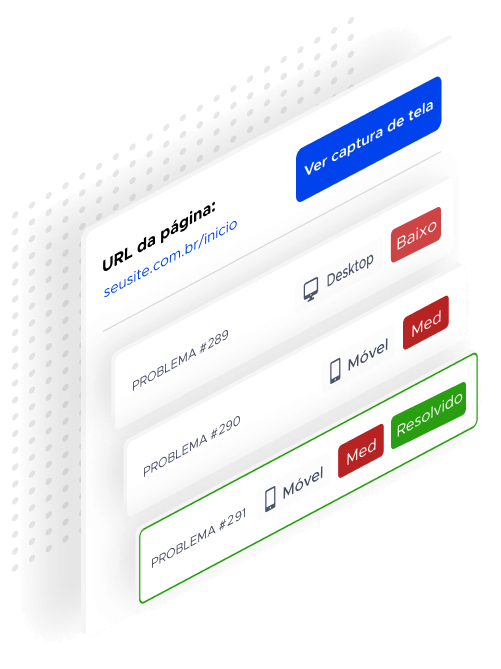 Gerenciamento de problemas de acessibilidade da UserWay